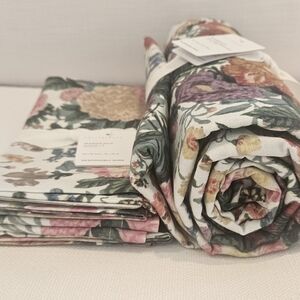 Pottery Barn Floral Bedding Set - Multicolor